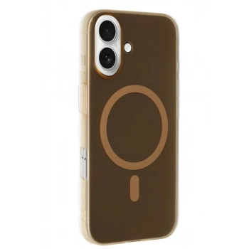 Joko Apple iPhone 16 Plus Uyumlu Tuna PC Slim Magsafe Kapak - Desert