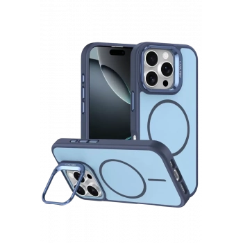 Joko Apple iPhone 16 Pro Max Uyumlu Flexa Magsafe Kapak - Mavi