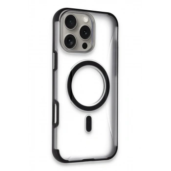 Joko Apple iPhone 16 Pro Max Uyumlu Hilton Magsafe Kapak - Siyah