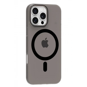 Joko Apple iPhone 16 Pro Max Uyumlu PC Blank Magsafe Kapak - Siyah