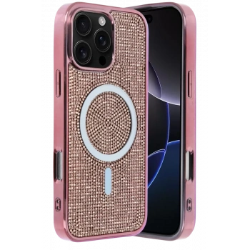 Joko Apple iPhone 16 Pro Uyumlu Helen Magsafe Kapak - Pembe