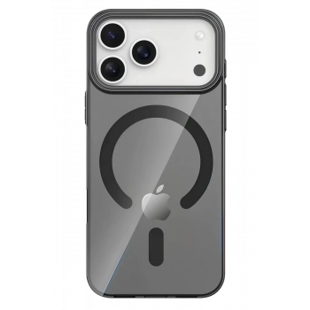 Joko Apple iPhone 17 Pro Max Uyumlu PC Blank Magsafe Kapak - Siyah