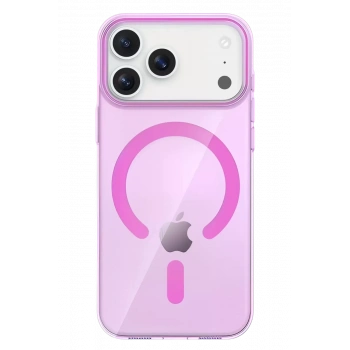 Joko Apple iPhone 17 Pro Uyumlu PC Blank Magsafe Kapak - Pembe