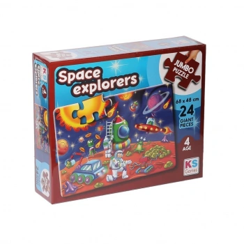 JP 31011 Space Explorers Puzzle 24 Parça -NessiWorldPuzzle