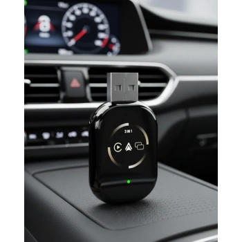 Kablosuz Carplay Android Auto Adaptörü Otomatik Eşleşme