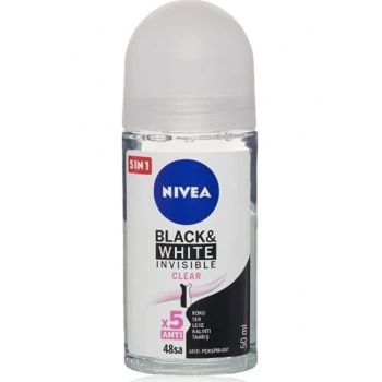Kadın Roll-On Deodorant Ferah Koruma 50ml - İnvisible Clear