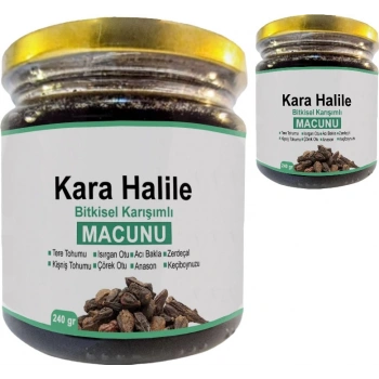Kara Halile 2 Adet Bitkisel Karışımlı Macun 240 gr