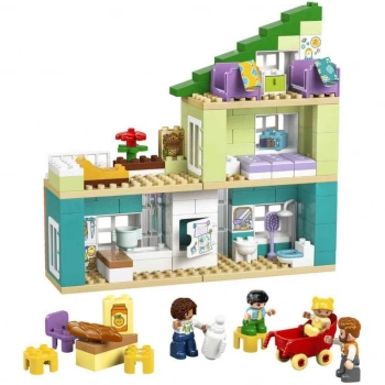 Kasabası 3’ü 1 Arada Figürlü Modern Aile Evi