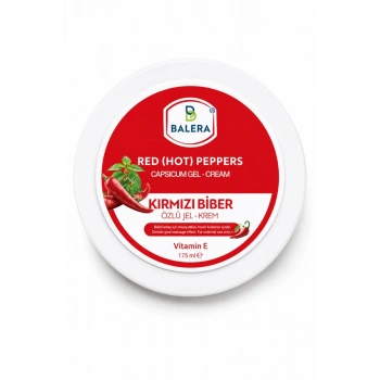 Kavanoz Krem Jel 175ml - Kırmızı Biber Özlü
