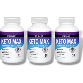 Keto Max Dstklyci Doğal Ürün 30lu x 3 Adet
