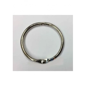 Kilitli Yuvarlak Halka, 2cm - 100 Adet