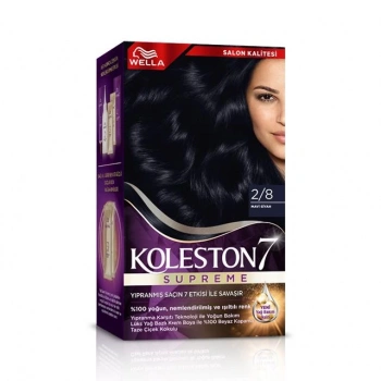Kit 2/8 Boya Mavi Siyah 1 Adet