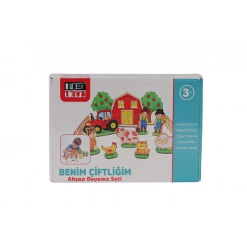 KM5898 BENİM ÇİFTLİĞİM AHŞAP BOYAMA SETİ