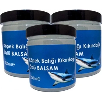Köpekbalığı Kremi 250 ml Krem - 3 Adet