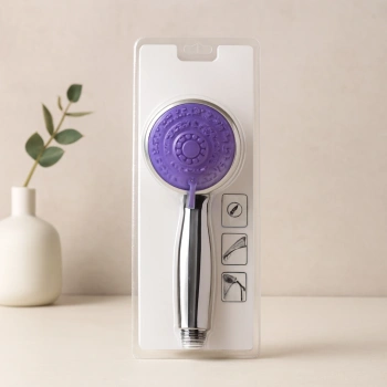 Küçük 8 cm Kademeli Krom Duş Başlığı
