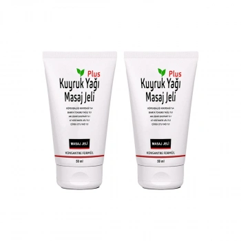 Kuyruk Yağı Masaj Jeli Plus 2 Adet 50 ml Konsantre Formül