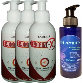 Laderis Erogen x Jel (3 Adet) Plaboy  Jel 125 ml