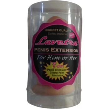 Lavetra Tırtıklı 7 cm Dolgulu Prezervatif