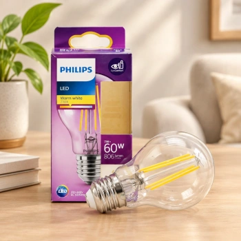 LED Filament Rustik Ampul E27 7W Cam Gövde