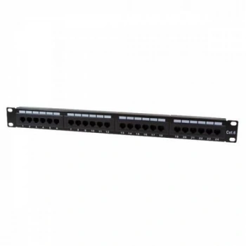 LEOPP-UC6-2524 CAT6 24 PORT UTP DOLU PATCH PANEL