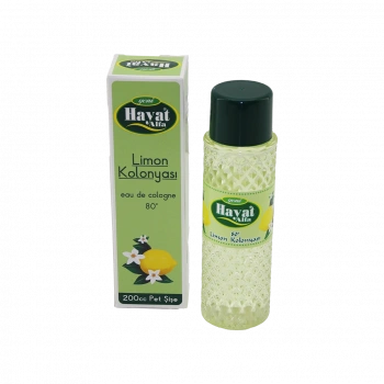 Limon Kolonya Pet Şişe (200cc)