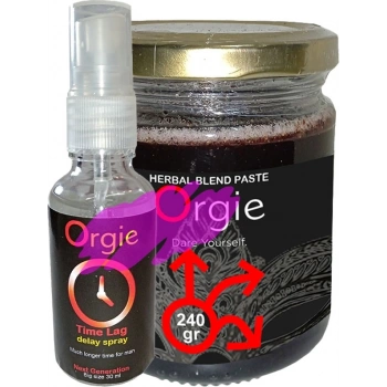 L.orgie Erkeklere 30 ml Özelsprey + 240 gr Macun