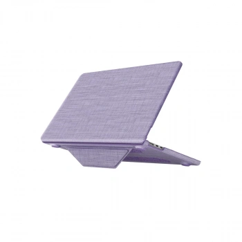 Macbook Air 15 2023 Macbook Kumaş Kapak - Mor