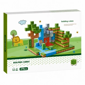 Magnetic Tiles Cubes 275 Parça