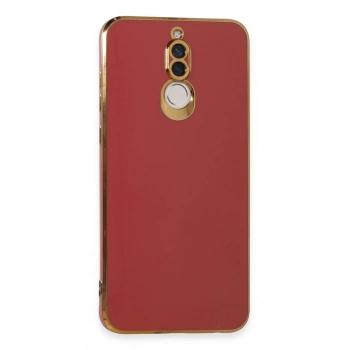 Huawei Mate 10 Lite Kılıf Volet Silikon - Kırmızı