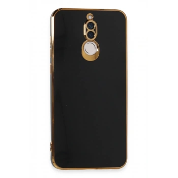 Huawei Mate 10 Lite Kılıf Volet Silikon - Siyah