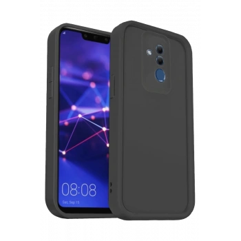 Huawei Mate 20 Lite Kılıf Viera Silikon - Siyah