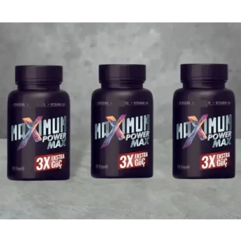Maximum Power Max 3x Effect Erkeklere Extra Maxìmum Ero.tik 30 Lu x 3 Adet