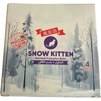 Medicablends Snow Kitten Menthol Balm Krem 4lü