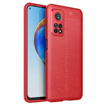 Xiaomi Mi 10T Pro Kılıf Auto Focus Kapak - Kırmızı
