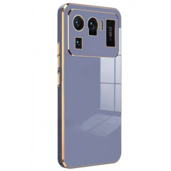 Xiaomi Mi 11 Ultra Kılıf Volet Silikon - Mavi