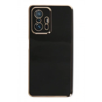 Xiaomi Mi 11T Pro Kılıf Volet Silikon - Siyah