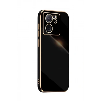 Xiaomi Mi 13T Pro Kılıf Volet Silikon - Siyah