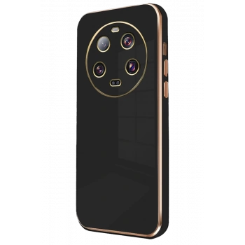 Xiaomi Mi 14 Ultra Kılıf Volet Silikon - Siyah