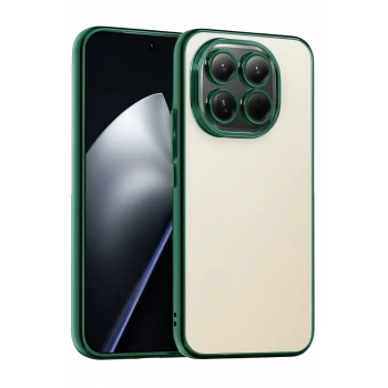 Xiaomi Mi 15 Lensli Silikon - Yeşil