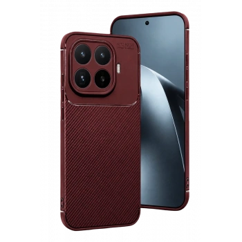 Xiaomi Mi 17T Pro Auto Focus Karbon Kapak - Bordo