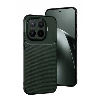 Xiaomi Mi 17T Pro Auto Focus Karbon Kapak - Koyu Yeşil