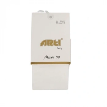 Micro Külotlu Muz Çorap 300178 Beyaz