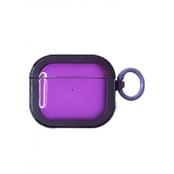 Movenchy Apple Airpods Pro 2 (2.nesil) Bond Kılıf - Mor