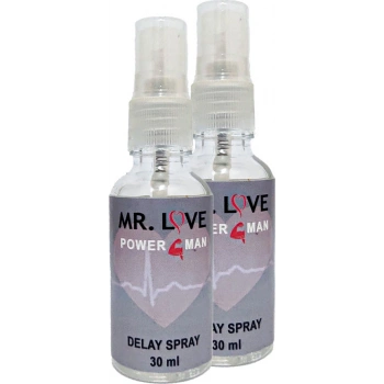 Msterlove Time Stop Sprey 2 Adet 30 ml / Erkekler Için Özel