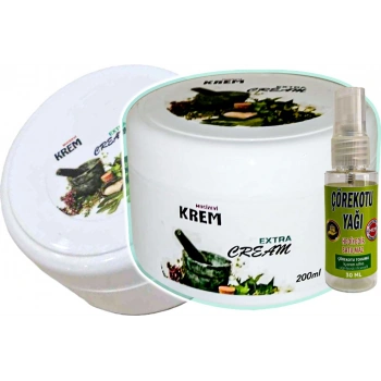 Mucizevi Krem 2 Adet 125 ml + Çörek Otu Yağı Yağı 30 ml