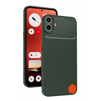 Nothing Phone Nothing CMF Phone 1 Auto Focus Karbon Kapak - Yeşil