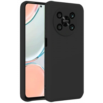Huawei Nova Y90 Kılıf First Silikon - Siyah