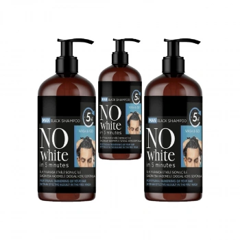 NoWhite Erkek Saç Şampuanı 250 ml 3 Adet