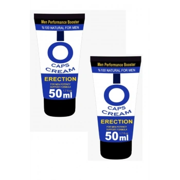 O Caps Erkeklere Sertleştirme Kremi 50 ml X 2 Adet