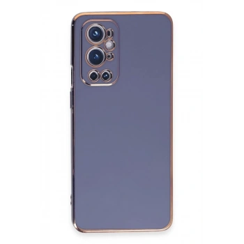 One Plus 9 Pro Kılıf Volet Silikon - Mavi